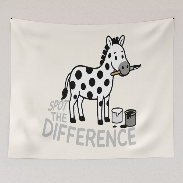 Item preview, Spot the Difference - Silly Zebra designed and sold by Regal Rev.