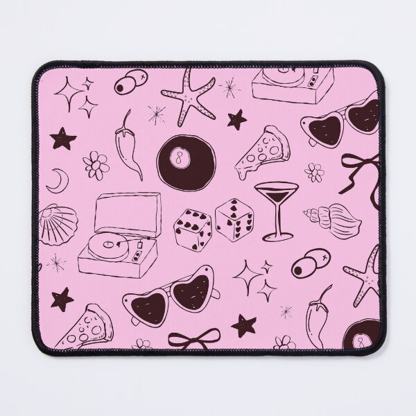 Item preview, Coquette Retro Icons Seamless Pattern designed and sold by jianina-alondra.