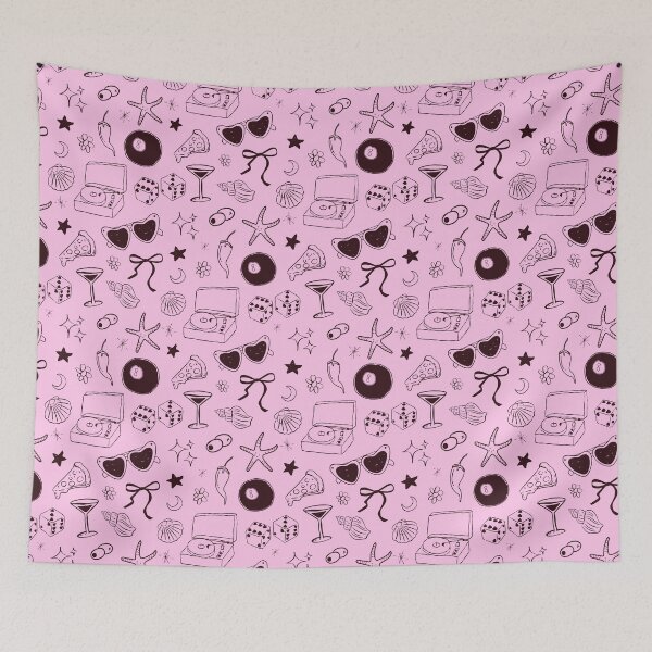Item preview, Coquette Retro Icons Seamless Pattern designed and sold by jianina-alondra.