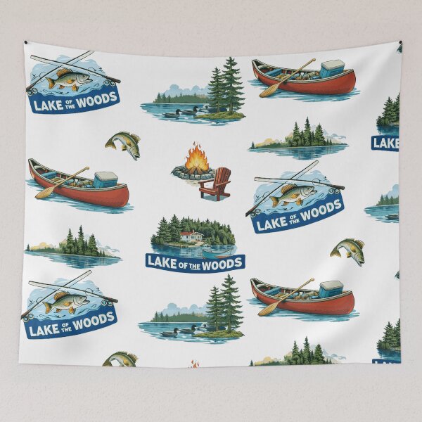 Item preview, Lake Of The Woods designed and sold by erkinmaddison.