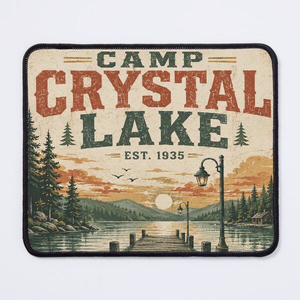 Item preview, Crystal Lake Camp designed and sold by WotanArt.