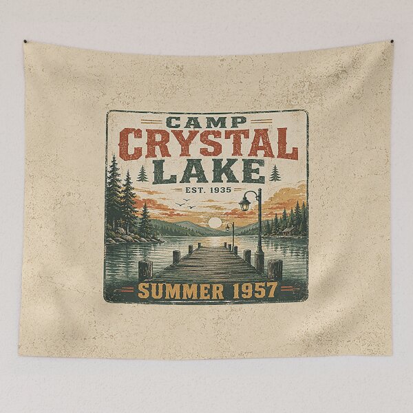 Item preview, Crystal Lake Camp designed and sold by WotanArt.
