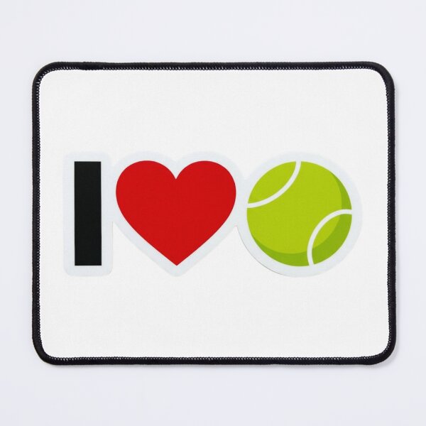 Item preview, I Love Tennis Gift Cute Sports Art Graphic Tennis Player Present for Racquet Fans designed and sold by raedattia.