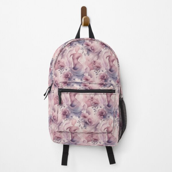 Item preview, Soft Female Silhouette Floral Pattern designed and sold by HappyOops.