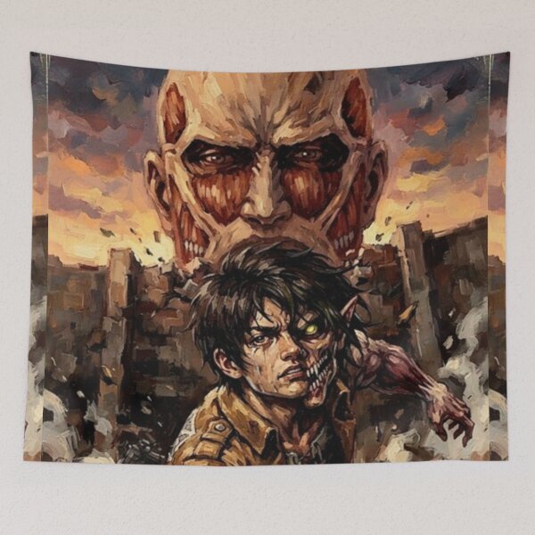 Item preview, Attack On Titan Dark Fantasy Fine Art Tribute designed and sold by Art's Diner.