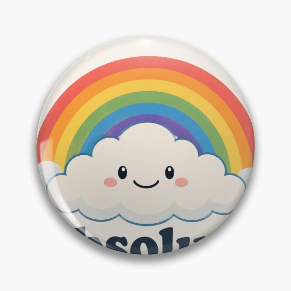Item preview, Absolute Devastation Rainbow Shirt | Cute Funny Kawaii Graphic Tee designed and sold by SleepyLlamaClothes.