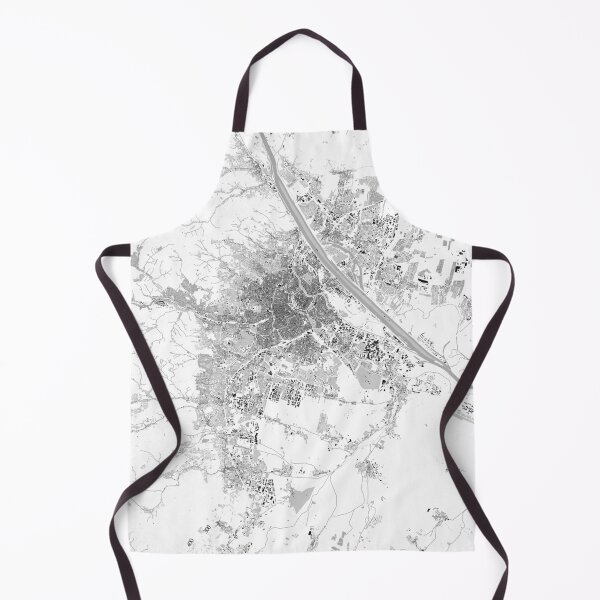 Item preview, Vienna City Map Minimal Black and White Urban Plan Art designed and sold by RafenStein.