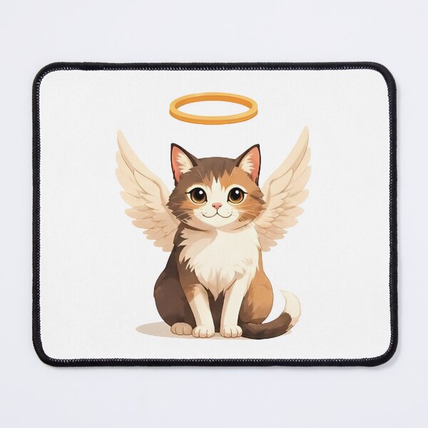 Item preview, Angelic Guardian Cat – Heavenly Kitty Companion designed and sold by Icareis-Studios.