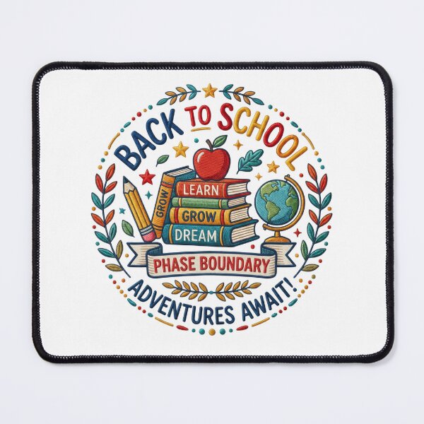 Item preview, Back To School Learn Grow Dream Globe designed and sold by Phaseboundary.