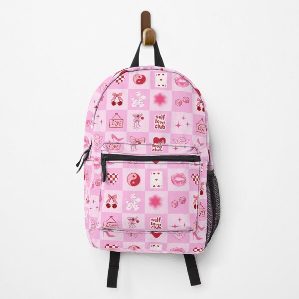 Item preview, Coquette Love Icons Checkerboard Pattern designed and sold by jianina-alondra.