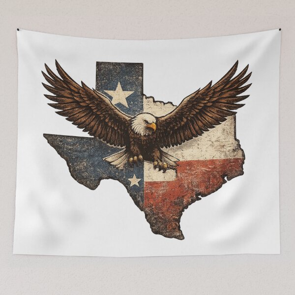 Item preview, Texas Patriotic Eagle Shirt | Lone Star State Pride designed and sold by FalistY.