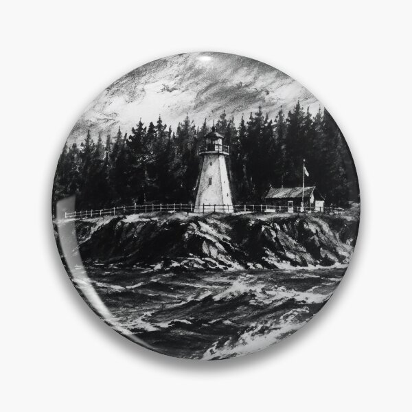 Item preview, Jerome Point Lighthouse designed and sold by Island Art Studios.