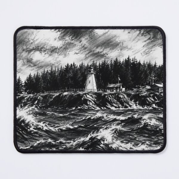 Item preview, Jerome Point Lighthouse designed and sold by Island Art Studios.