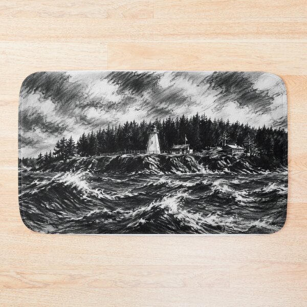Item preview, Jerome Point Lighthouse designed and sold by Island Art Studios.