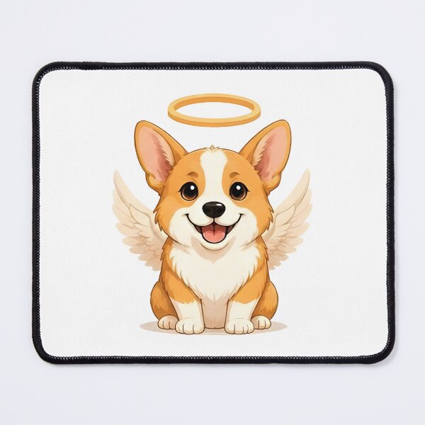 Item preview, Angelic Guardian Corgi – Winged Puppy Charm designed and sold by Icareis-Studios.