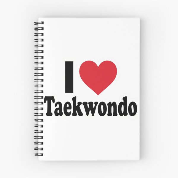 Item preview, I Love Taekwondo Gift Cute Martial Arts Art Graphic Taekwondo Practitioner Present for Fighters designed and sold by raedattia.