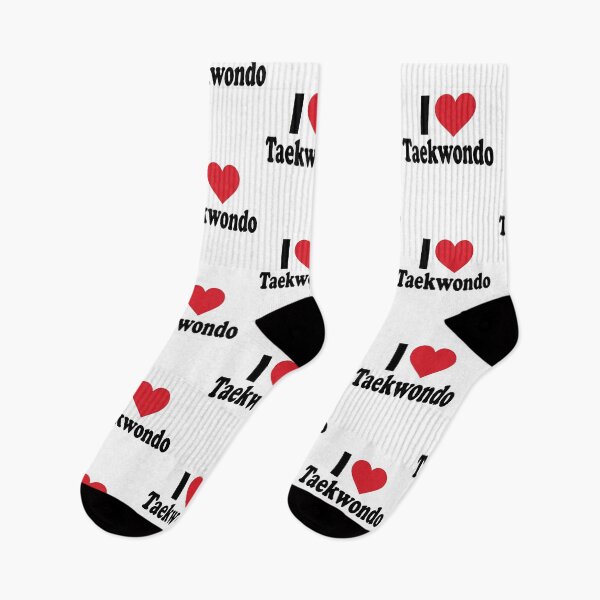 Item preview, I Love Taekwondo Gift Cute Martial Arts Art Graphic Taekwondo Practitioner Present for Fighters designed and sold by raedattia.