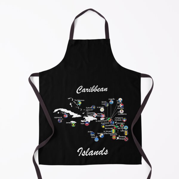 Item preview, Caribbean Islands Map with Flags designed and sold by Flag Outfit.