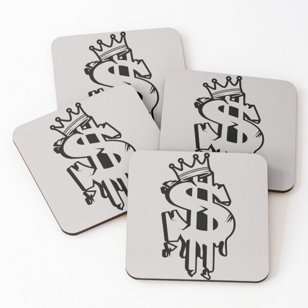 Item preview, Dollar Sign with King Crown 3D Graphic T-Shirt | Luxury Money Icon Design designed and sold by RajDeals.