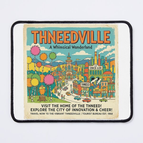 Item preview, Visit Thneedville designed and sold by Bad-Decisions-Designs.