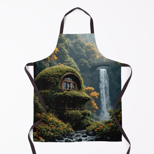 Item preview, The Waterfall Bridge Cabin designed and sold by Vhelir-Art.