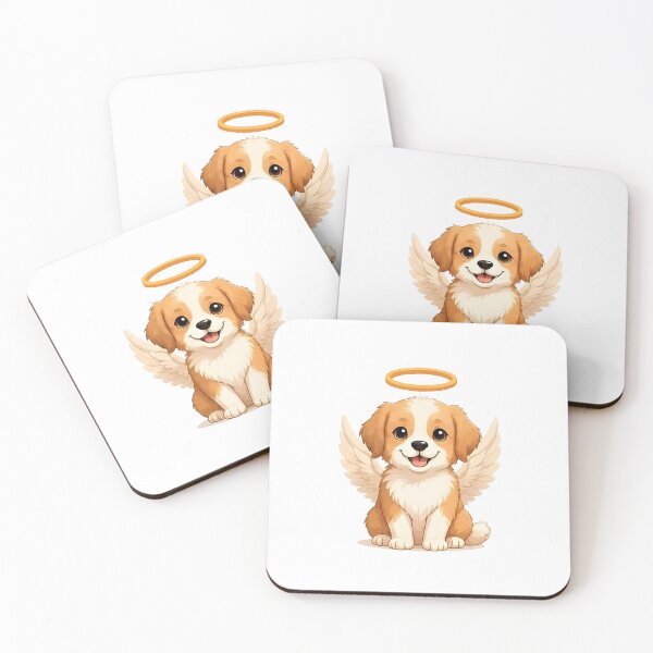 Item preview, Angelic Guardian Dog – Faithful Winged Friend designed and sold by Icareis-Studios.