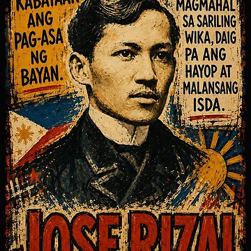 Artwork thumbnail, Jose Rizal by TeeCodes