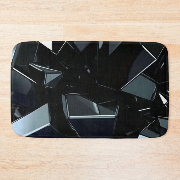 Item preview, Grey metallic tiles Simple minimalist decor pattern designed and sold by Arjun4282.