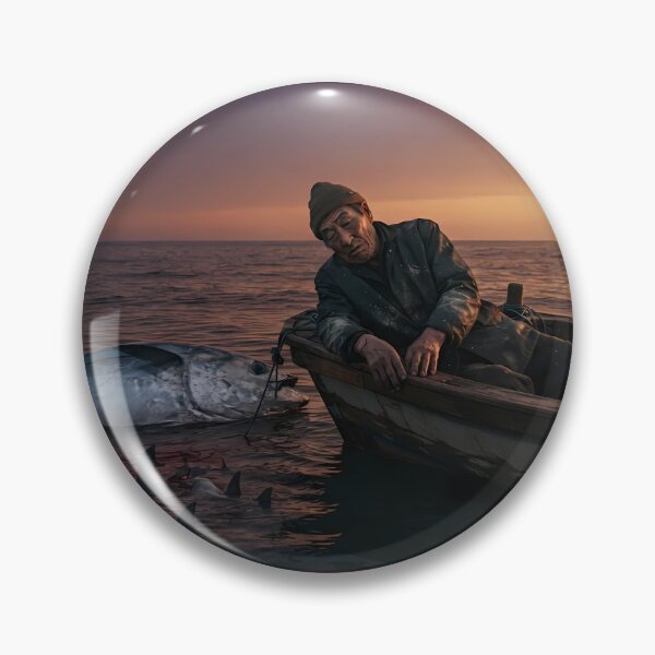 Item preview, The Old Man and the Sea - Twilight Return | Cinematic Sunset Art designed and sold by SOOstudio73.