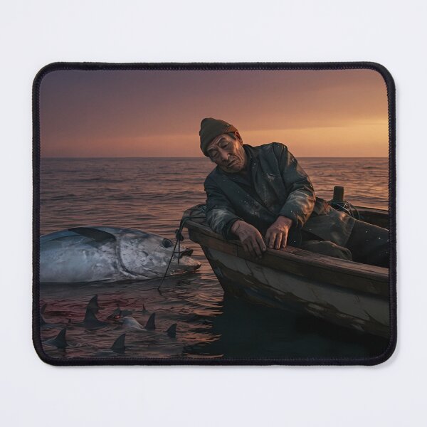 Item preview, The Old Man and the Sea - Twilight Return | Cinematic Sunset Art designed and sold by SOOstudio73.