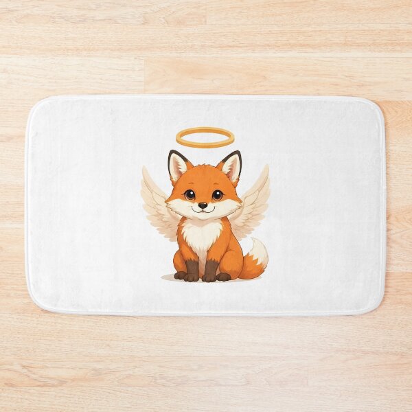 Item preview, Angelic Guardian Fox – Mystical Winged Spirit designed and sold by Icareis-Studios.