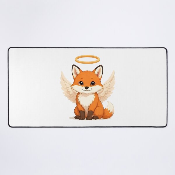 Item preview, Angelic Guardian Fox – Mystical Winged Spirit designed and sold by Icareis-Studios.