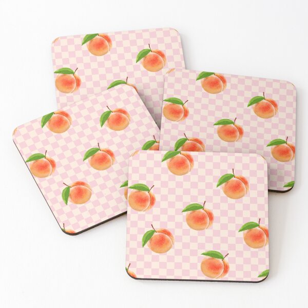 Item preview, Cute Peach Pattern Illustration designed and sold by jianina-alondra.