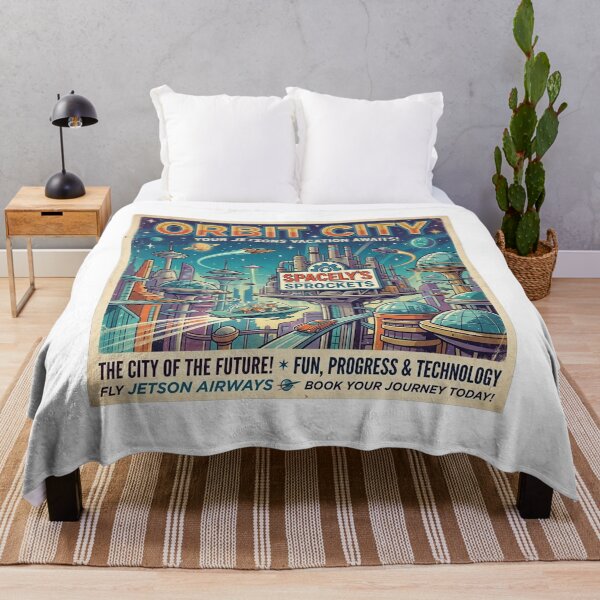Item preview, Visit Orbit City! designed and sold by Bad-Decisions-Designs.