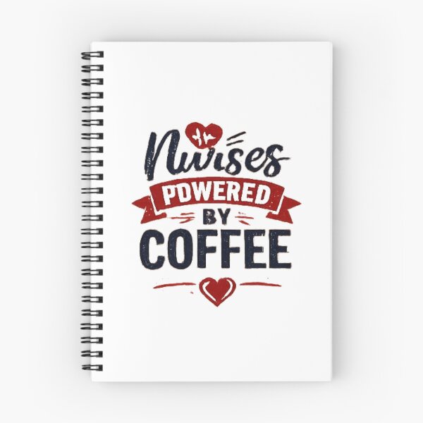 Item preview, Nurses Powered by Coffee designed and sold by ECWhite JR Designs.