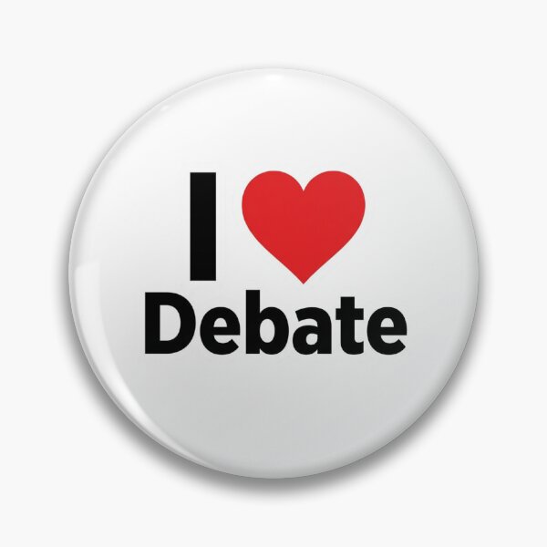 Item preview, I Love Debate Gift Cute Speech and Debate Art Graphic Debater Present for Tournaments designed and sold by raedattia.