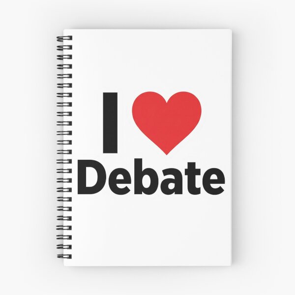 Item preview, I Love Debate Gift Cute Speech and Debate Art Graphic Debater Present for Tournaments designed and sold by raedattia.