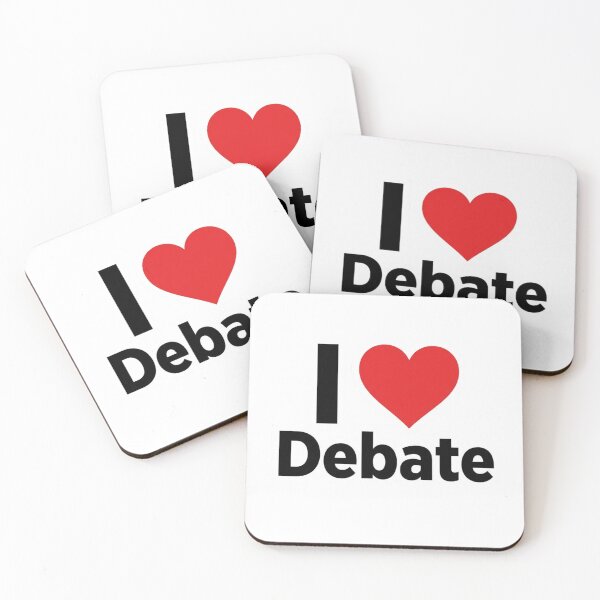 Item preview, I Love Debate Gift Cute Speech and Debate Art Graphic Debater Present for Tournaments designed and sold by raedattia.