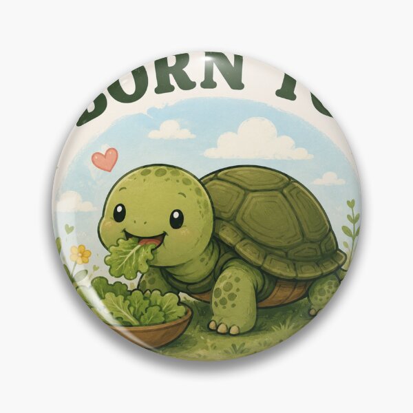 Item preview, Born to Destroy Funny Tortoise Shirt | Cute Turtle Graphic Tee | Funny Reptile Lover Gift designed and sold by SleepyLlamaClothes.