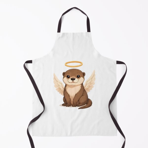 Item preview, Angelic Guardian Otter – Playful Winged Spirit designed and sold by Icareis-Studios.