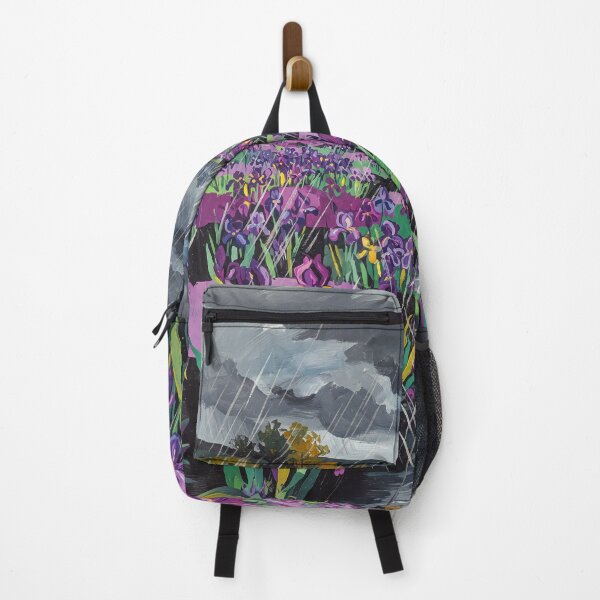 Item preview, Field Of Iris In The Rain designed and sold by Home Decor Art.