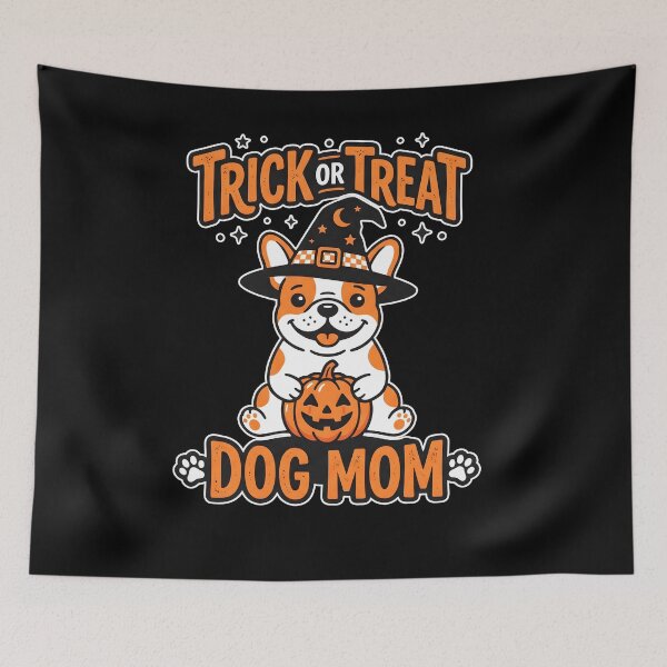 Item preview, Trick or Treat Dog Mom Halloween designed and sold by fawzimorsy.