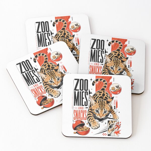 Item preview, Zoomies & Snacks – Modern Anime Bengal Cat designed and sold by Bengoer18.