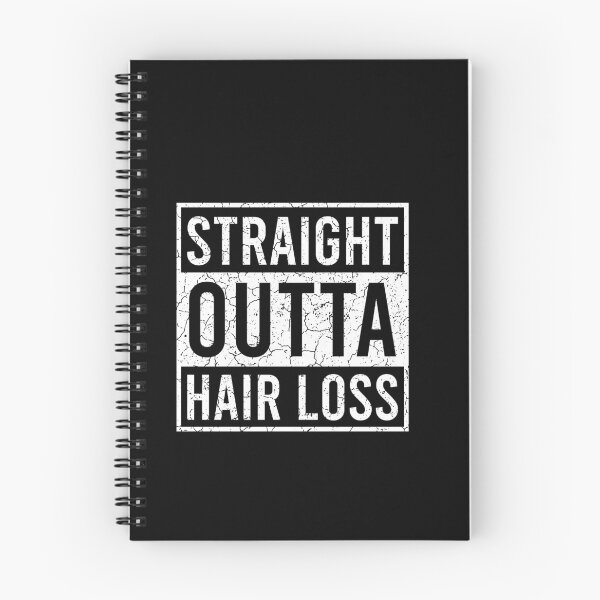 Item preview, Straight Outta Hair Loss - Funny Bald Dad Baldness Joke designed and sold by malicaferrha.