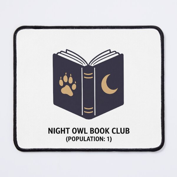 Item preview, Night Owl Book Club Population One Aesthetic designed and sold by BobbyTee Merch.