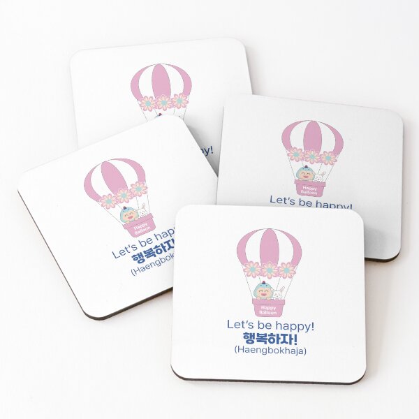 Item preview, Let's Be Happy in Korean - 행복하자 Haengbokhaja Cute Dino designed and sold by CamiereStudio.
