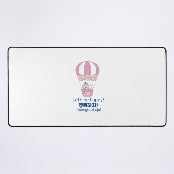 Item preview, Let's Be Happy in Korean - 행복하자 Haengbokhaja Cute Dino designed and sold by CamiereStudio.