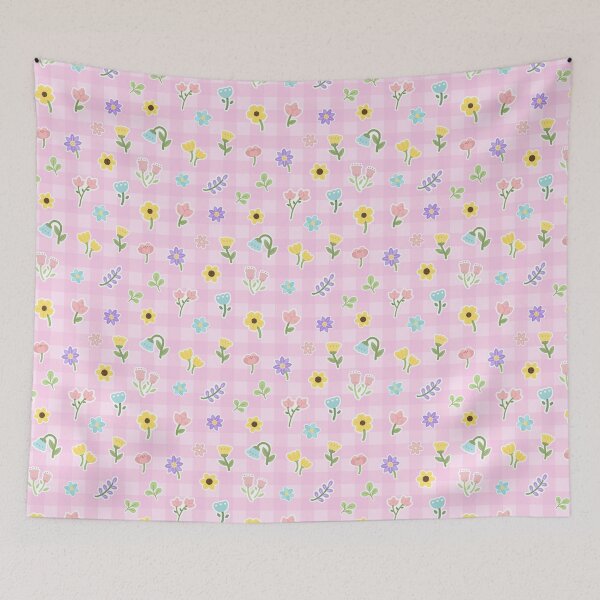 Item preview, Cute Pastel Floral Pattern designed and sold by jianina-alondra.