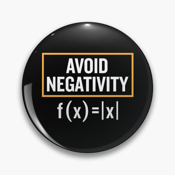 Item preview, Avoid Negativity - Math Equation Formula Teacher Funny Gift designed and sold by malicaferrha.
