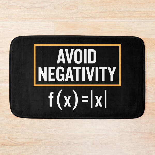 Item preview, Avoid Negativity - Math Equation Formula Teacher Funny Gift designed and sold by malicaferrha.